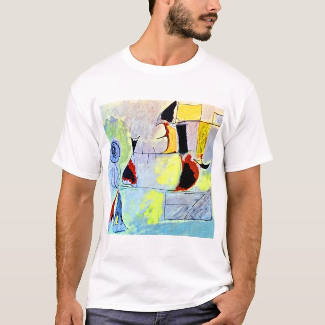Camiseta Jardín de Arshile Gorki del cumplimiento del deseo (Anverso)