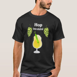 Camiseta Jardín de cerveza inoculada con lúpulo Oktoberfest