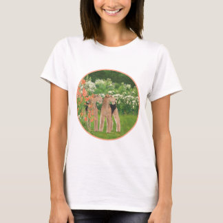 Camiseta Jardín de coral de terrier galés