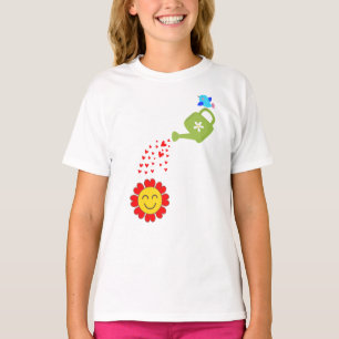 Camiseta Jardín de flores de primavera