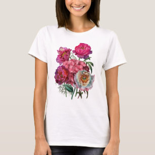 Camiseta Jardín de flores romántico