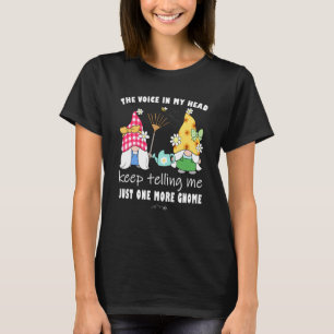 Camiseta Jardín de girasoles adorable gnomo con abejas y fl
