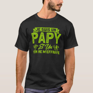 Camiseta Jardín de hombres Jardinero Huerto jardín Abuelo y