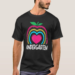 Camiseta Jardín de infancia Boho Arcoíris equipo de maestra