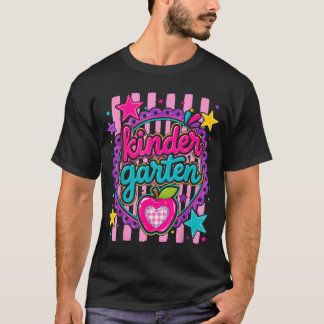 Camiseta Jardín de infancia de párvulos niños niñas primer