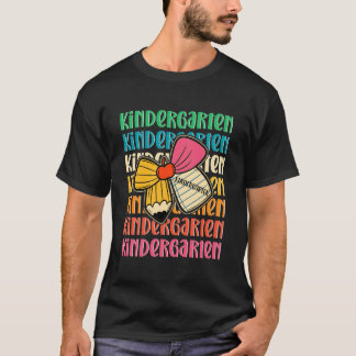 Camiseta Jardín de Infancia De vuelta a la escuela Coquete 