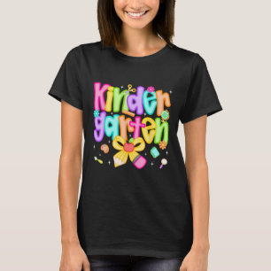 Camiseta Jardín de Infancia Elegante Profesor Regreso a la 