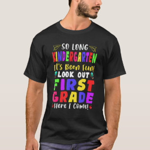 Camiseta Jardín de Infancia Es Divertido Prepárate 1er Grad