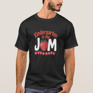 Camiseta Jardín de Infancia Es Mi Pasión Fresa Regreso a la