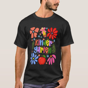 Camiseta Jardín de Infancia Maestros Alumnos Niña Vuelta al