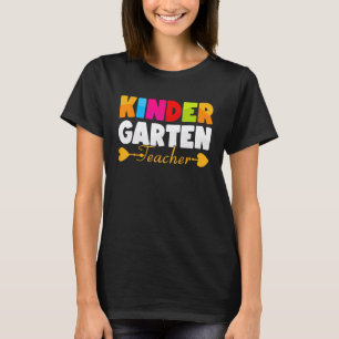 Camiseta jardín de infancia para maestro vuelta al cole 100