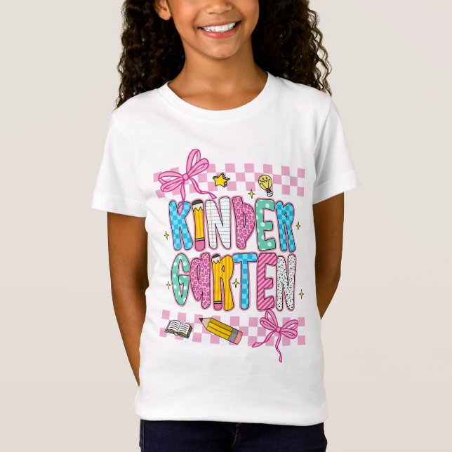 Camiseta Jardín de Infancia Retro (Anverso)