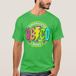 Camiseta Jardín de Infancia Rocks ABCD De vuelta a la escue