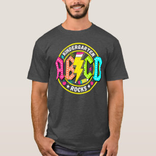 Camiseta Jardín de Infancia Rocks ABCD De vuelta a la Escue