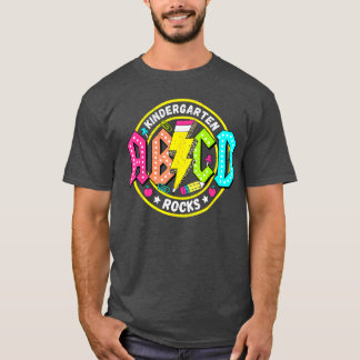 Camiseta Jardín de Infancia Rocks ABCD De vuelta a la Escue