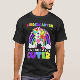Camiseta Jardín de Infancia Se Volvió Más Lindo Unicornio L