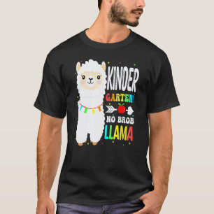 Camiseta Jardín de Infancia Sin Prob Llama Maestro Estudian