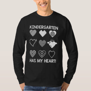 Camiseta Jardín de Infancia Tiene Mi Corazón Enseñar Amor I