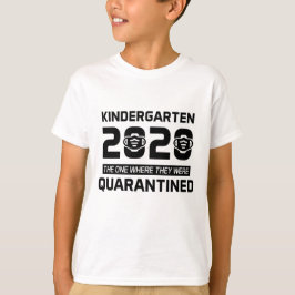 Camiseta jardín de infantes 2020 en cuarentena
