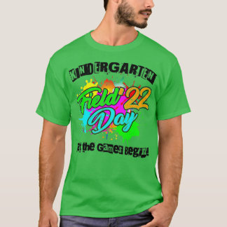 Camiseta Jardín de Infantes del Día de Campo 2022 Dejar Que