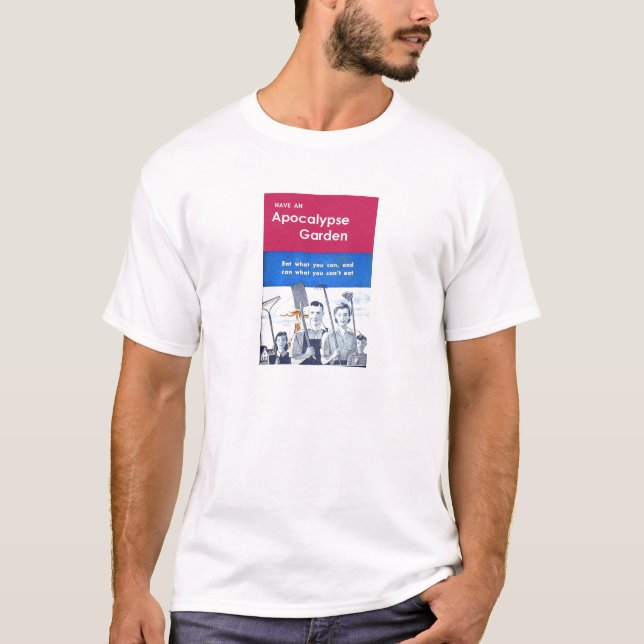 Camiseta Jardín de la apocalipsis (Anverso)