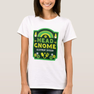 Camiseta Jardín de la cabeza Jardín Gnome