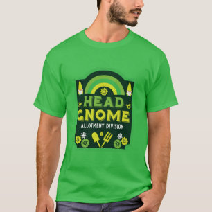 Camiseta Jardín de la cabeza Jardín Gnome