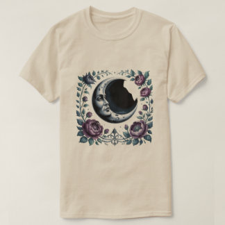 Camiseta Jardín de la Luna Oscura – Arte Gótico Místico Noc