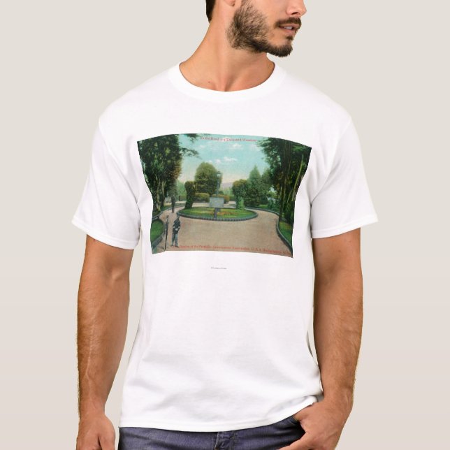Camiseta Jardín de la opinión de Presidio (Anverso)