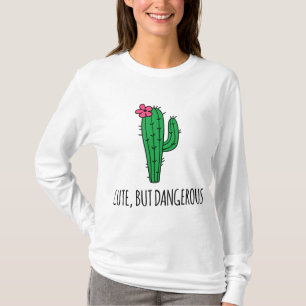 Camiseta Jardín De La Planta De Cactus Córcega, Pequeño Per