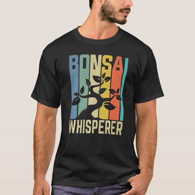 Camiseta Jardín de la tradición japonesa Bonsai Whisperer R (Anverso)