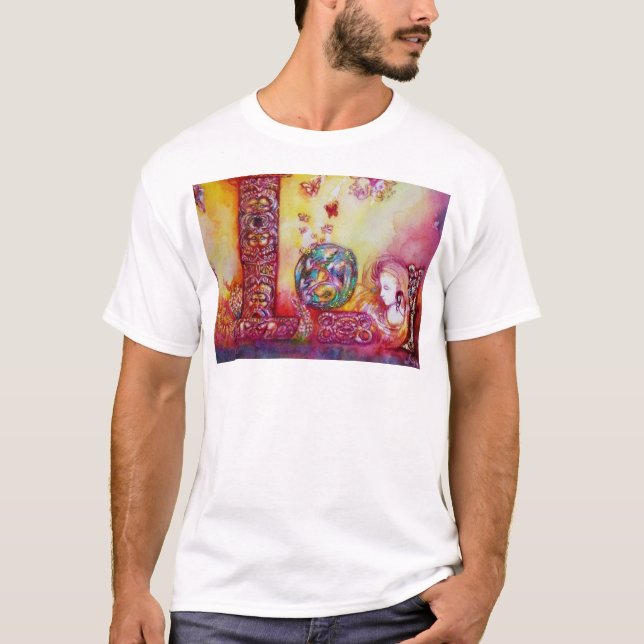 CAMISETA JARDÍN DE LAS SOMBRILLAS, LA CARRERA Y LAS MARIPOS (Anverso)