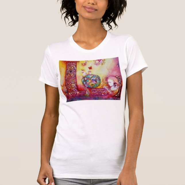 CAMISETA JARDÍN DE LAS SOMBRILLAS, LA CARRERA Y LAS MARIPOS (Anverso)