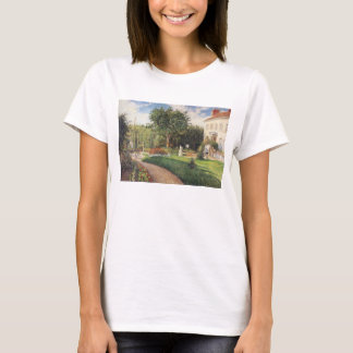 Camiseta Jardín de Les Mathurins en Pontoise de Pissarro