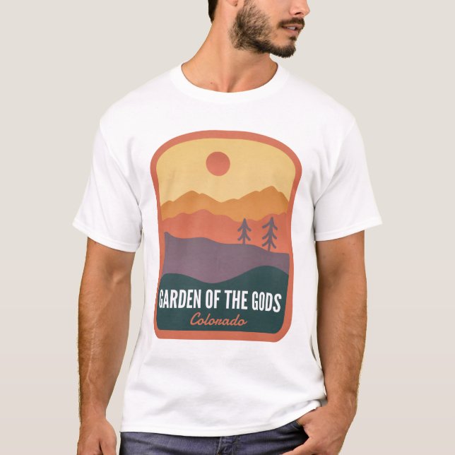 Camiseta Jardín de los dioses Colorado Sunset (Anverso)