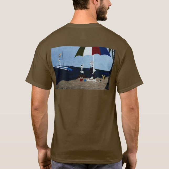 Camiseta Jardín de los huesos en el doho (Reverso)