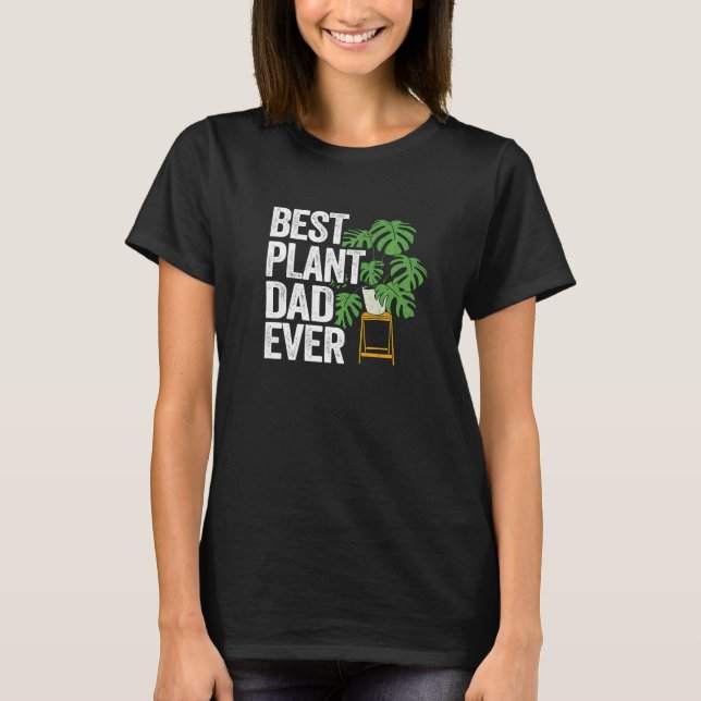 Camiseta Jardín de los Jardines Mejor Planta de Papá (Anverso)