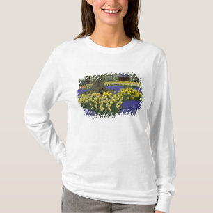 Camiseta Jardín de narcisos, jacintos de uva y tulipanes,