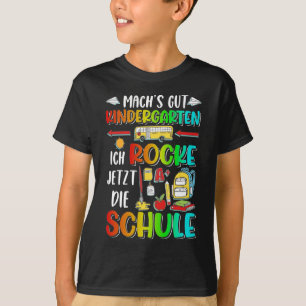 Camiseta Jardín de niños Abschied Junge Mädchen Schule Schu