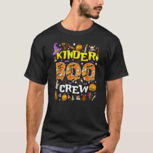 Camiseta Jardín de niños Boo Crew Cute Fantasma Profesor de