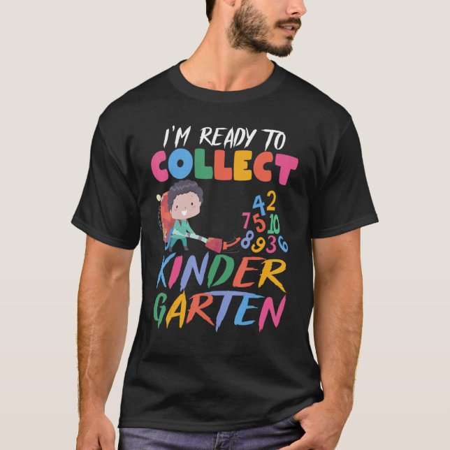 Camiseta Jardín De Niños De Vuelta Al Limpiador De Vacío Es (Anverso)