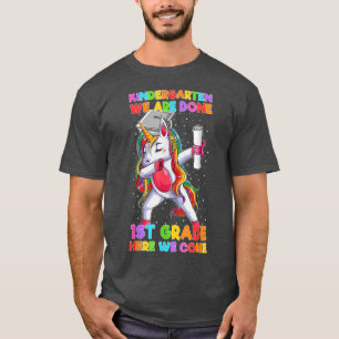 Camiseta Jardín de niños hemos terminado primer grado aquí 
