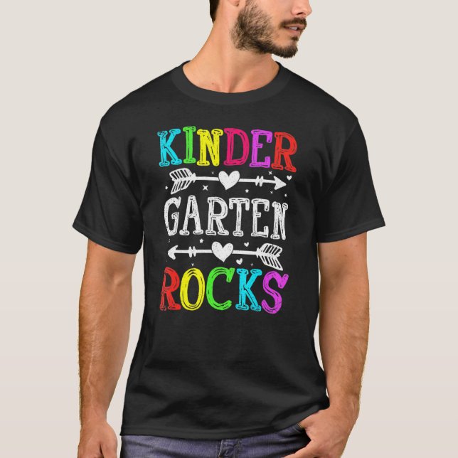 Camiseta Jardín De Niños Rodea A Estudiante De Maestros A L (Anverso)