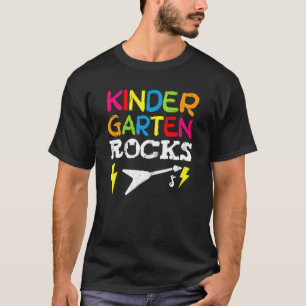 Camiseta Jardín de niños roza a preescolar de vuelta a escu