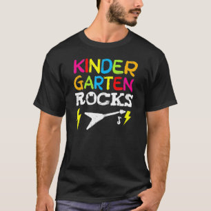 Camiseta Jardín de niños roza a preescolar de vuelta a escu