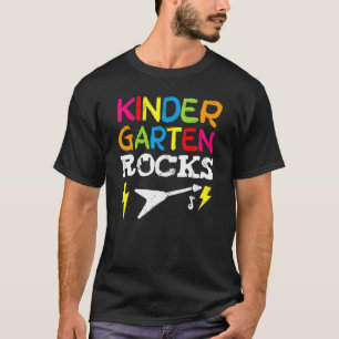 Camiseta Jardín de niños roza a preescolar de vuelta a escu
