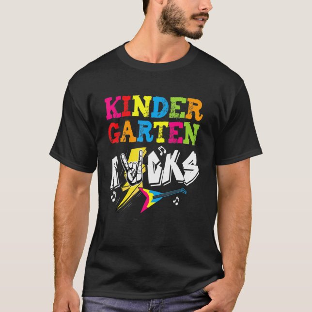 Camiseta Jardín De Niños Se Remonta A La Escuela De Preesco (Anverso)