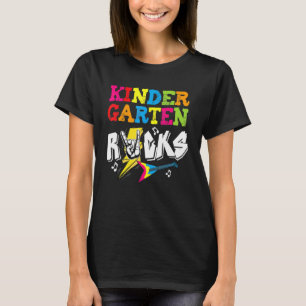 Camiseta Jardín De Niños Se Remonta A La Escuela De Preesco