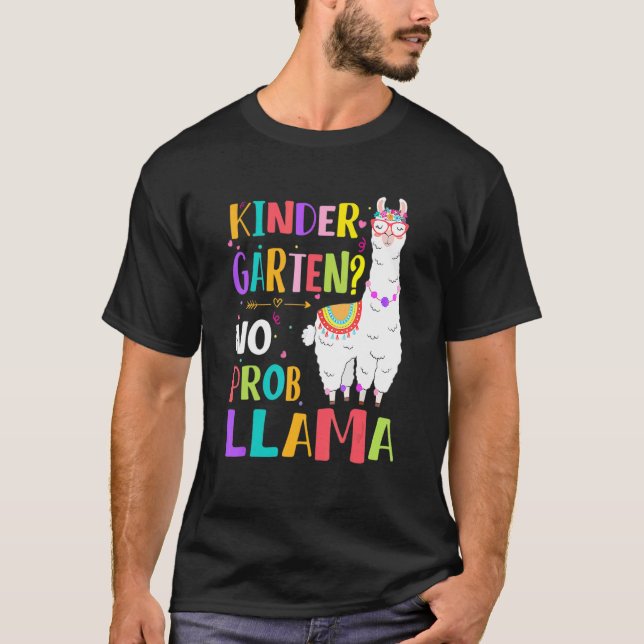 Camiseta Jardín de niños sin problema llamado de vuelta a l (Anverso)