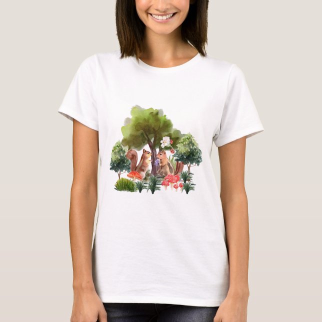 Camiseta jardin de pâque  (Anverso)